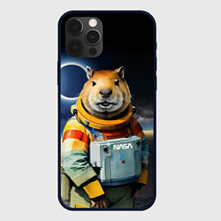 Чехол iPhone 12 Pro Max Capy astronaut - Nasa - neural network