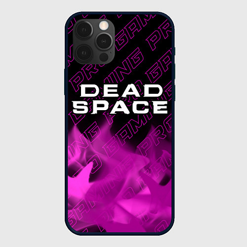 Чехол iPhone 12 Pro Max Dead Space pro gaming: символ сверху / 3D-Черный – фото 1