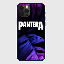 Чехол iPhone 12 Pro Max Pantera neon monstera