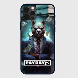 Чехол для iPhone 12 Pro Max Payday 3 bear, цвет: 3D-черный