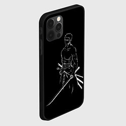 Чехол для iPhone 12 Pro Max Roronoa Zoro - One Piece, цвет: 3D-черный — фото 2