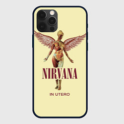 Чехол для iPhone 12 Pro Max Nirvana - In utero, цвет: 3D-черный