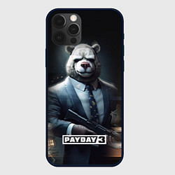 Чехол для iPhone 12 Pro Max Payday3 bear, цвет: 3D-черный