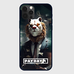 Чехол iPhone 12 Pro Max Payday 3 lion