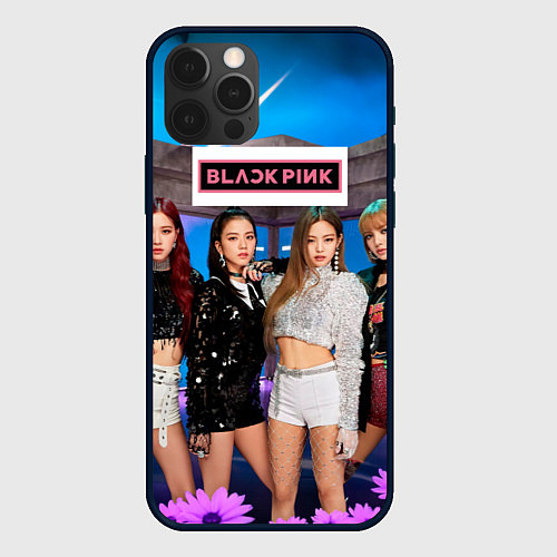 Чехол iPhone 12 Pro Max Kpop Blackpink / 3D-Черный – фото 1