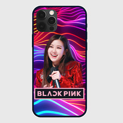 Чехол iPhone 12 Pro Max Blackpink Rose