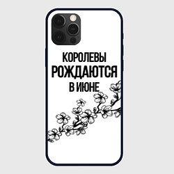 Чехол iPhone 12 Pro Max Queens are born in June