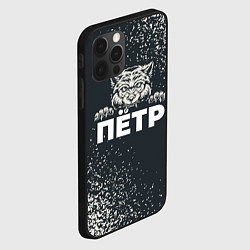 Чехол для iPhone 12 Pro Max Пётр зубастый волк, цвет: 3D-черный — фото 2