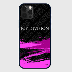 Чехол iPhone 12 Pro Max Joy Division rock legends: символ сверху
