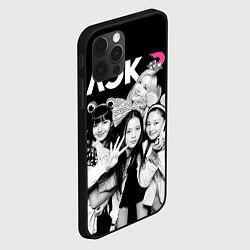 Чехол для iPhone 12 Pro Max Blackpink funny girls, цвет: 3D-черный — фото 2