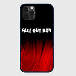 Чехол iPhone 12 Pro Max Fall Out Boy red plasma