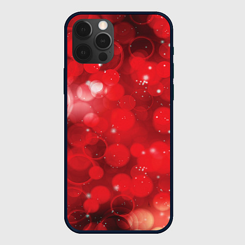 Чехол iPhone 12 Pro Max Red fantasy / 3D-Черный – фото 1