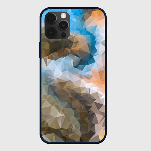 Чехол iPhone 12 Pro Max Spirit pattern / 3D-Черный – фото 1