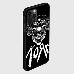 Чехол для iPhone 12 Pro Max KoЯn - clown face, цвет: 3D-черный — фото 2