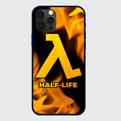 Чехол iPhone 12 Pro Max Half-Life - gold gradient