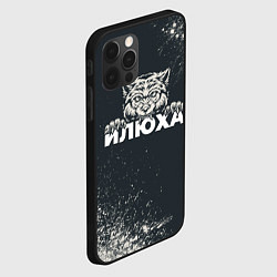 Чехол для iPhone 12 Pro Max Илюха зубастый волк, цвет: 3D-черный — фото 2