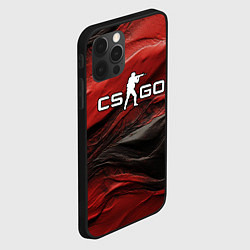 Чехол для iPhone 12 Pro Max Dark red CS GO, цвет: 3D-черный — фото 2