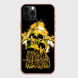 Чехол iPhone 12 Pro Max Bring me the horizon - skull