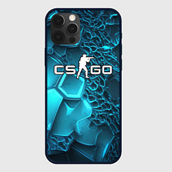 Чехол iPhone 12 Pro Max Ледяные разломленные плиты CS GO