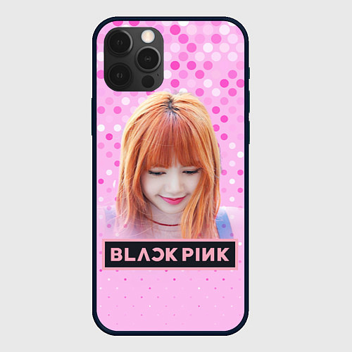 Чехол iPhone 12 Pro Max Blackpink Lisa / 3D-Черный – фото 1