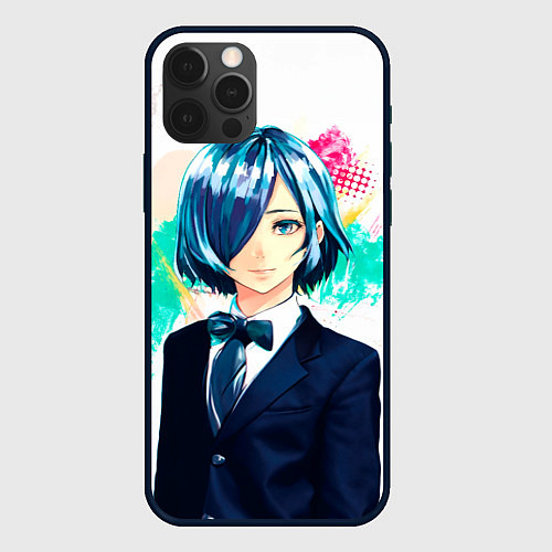 Чехол iPhone 12 Pro Max Touka Kirishima / 3D-Черный – фото 1