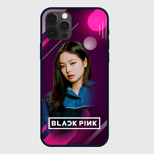 Чехол iPhone 12 Pro Max Blackpink shut down / 3D-Черный – фото 1