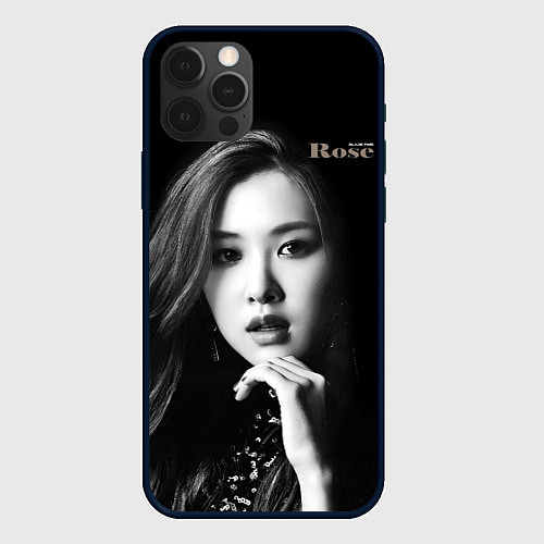 Чехол iPhone 12 Pro Max Blackpink Rosanna Park Chae-hyun / 3D-Черный – фото 1