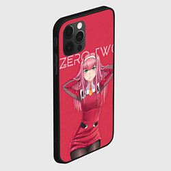 Чехол для iPhone 12 Pro Max 0 2 - Darling in the FranXX, цвет: 3D-черный — фото 2