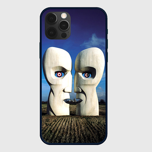 Чехол iPhone 12 Pro Max Pink Floyd The Division Bell / 3D-Черный – фото 1