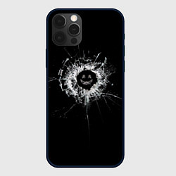 Чехол iPhone 12 Pro Max Black Mirror - smile