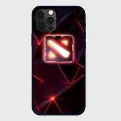 Чехол для iPhone 12 Pro Max Dota 2 Lightning, цвет: 3D-черный