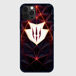 Чехол iPhone 12 Pro Max The Witcher Logo Triangle