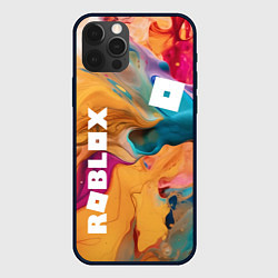 Чехол iPhone 12 Pro Max Roblox Logo Color