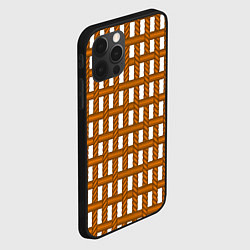 Чехол для iPhone 12 Pro Max Веревочный дизайн, цвет: 3D-черный — фото 2
