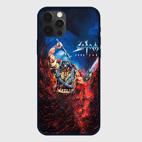 Чехол iPhone 12 Pro Max Sodom Cod red / 3D-Черный – фото 1