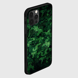 Чехол для iPhone 12 Pro Max Ядовитый камуфляж, цвет: 3D-черный — фото 2