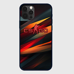 Чехол iPhone 12 Pro Max CS GO abstract logo