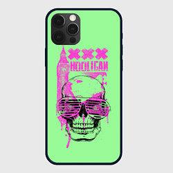 Чехол iPhone 12 Pro Max Hooligan - skull