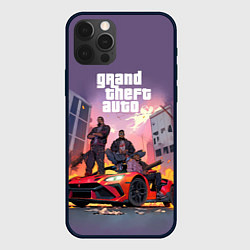 Чехол iPhone 12 Pro Max Grand Theft Auto - game