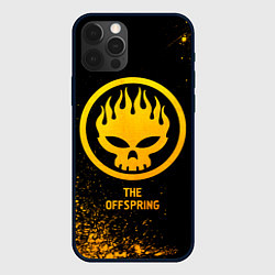 Чехол для iPhone 12 Pro Max The Offspring - gold gradient, цвет: 3D-черный