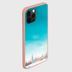 Чехол для iPhone 12 Pro Max Нейрокремль, цвет: 3D-светло-розовый — фото 2