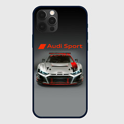 Чехол для iPhone 12 Pro Max Audi sport - racing car - extreme, цвет: 3D-черный