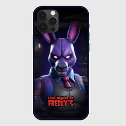 Чехол для iPhone 12 Pro Max Bonnie FNAF, цвет: 3D-черный