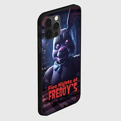 Чехол для iPhone 12 Pro Max Five Nights at Freddys Bonnie, цвет: 3D-черный — фото 2