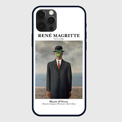 Чехол iPhone 12 Pro Max Рене Магритт - Сын человеческий