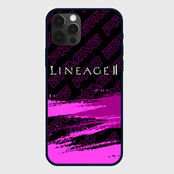 Чехол iPhone 12 Pro Max Lineage 2 pro gaming: символ сверху