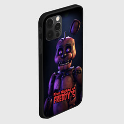 Чехол для iPhone 12 Pro Max Five Nights at Freddys Bonnie, цвет: 3D-черный — фото 2