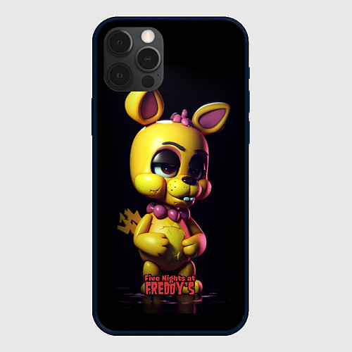 Чехол iPhone 12 Pro Max Spring Bonnie / 3D-Черный – фото 1