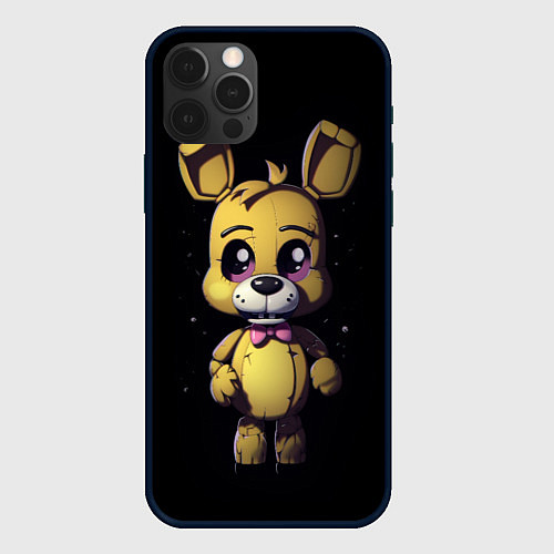 Чехол iPhone 12 Pro Max Spring Bonnie Five Nights at Freddys / 3D-Черный – фото 1