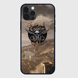 Чехол iPhone 12 Pro Max Baldurs Gate 3 Logo